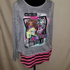 Monster high long sleeved t-shirt